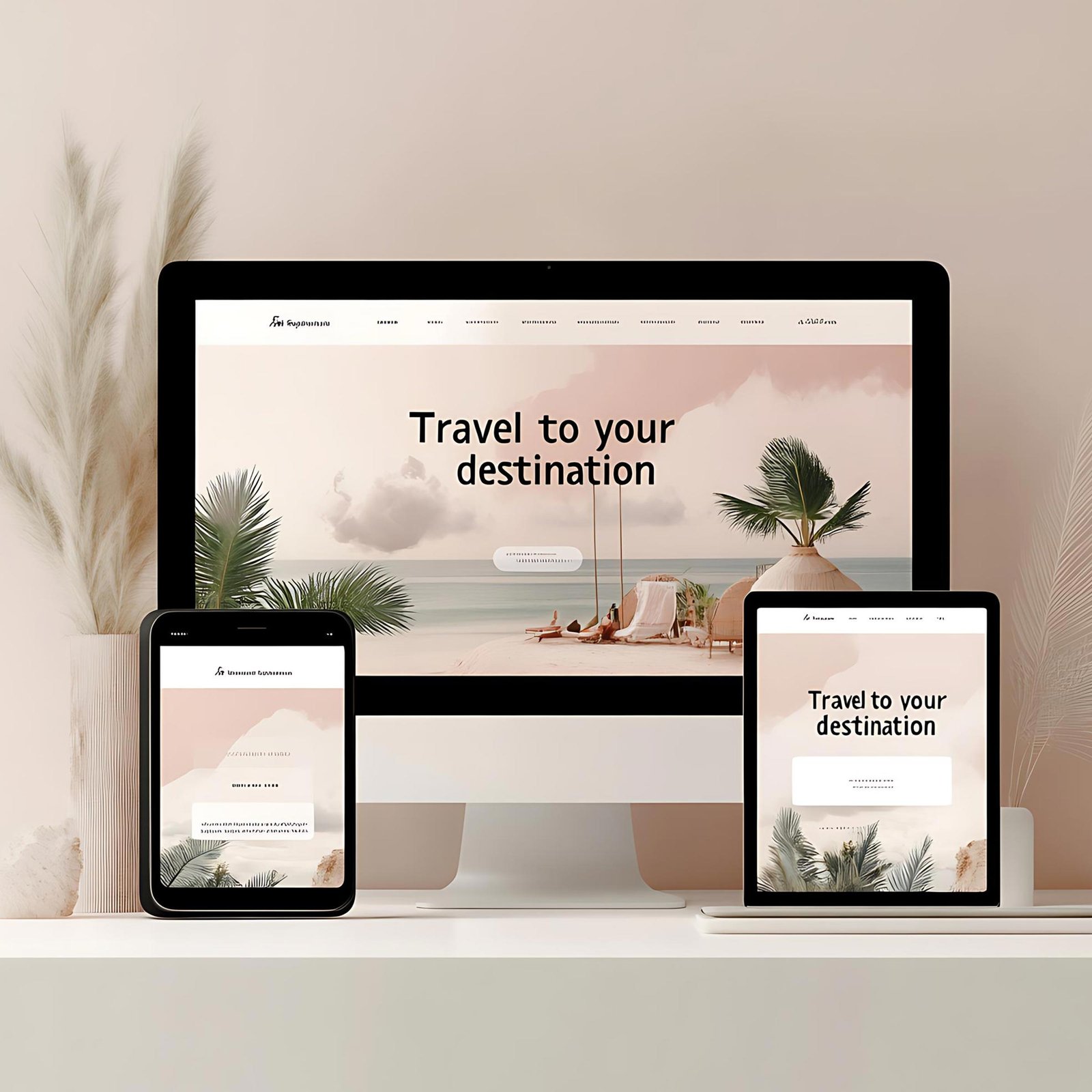 Business website design project
