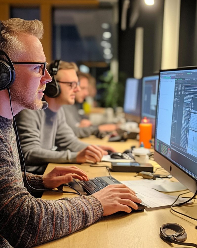 Supporting clients with technical setup and improvements